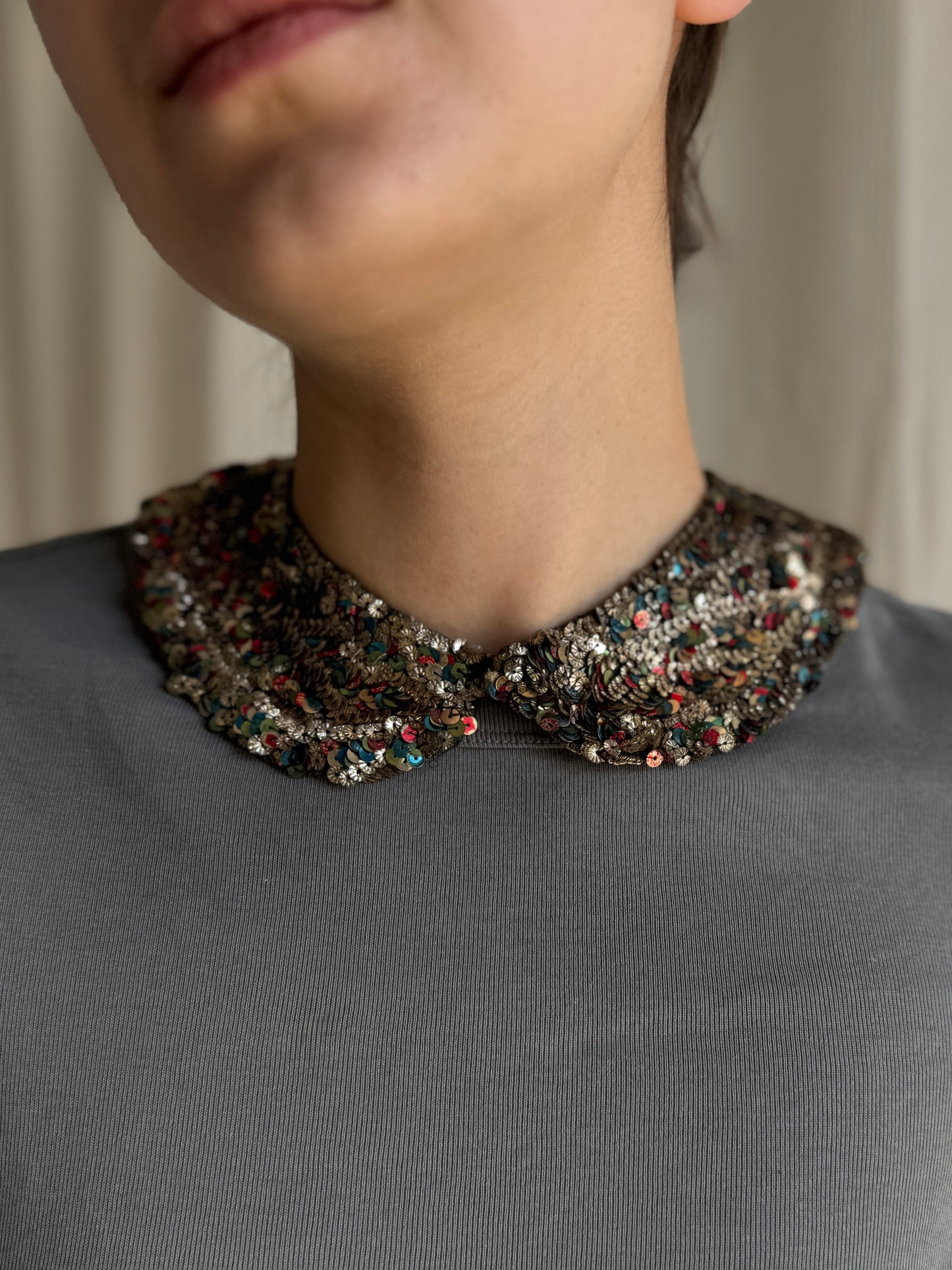 1930s Sequined Collar