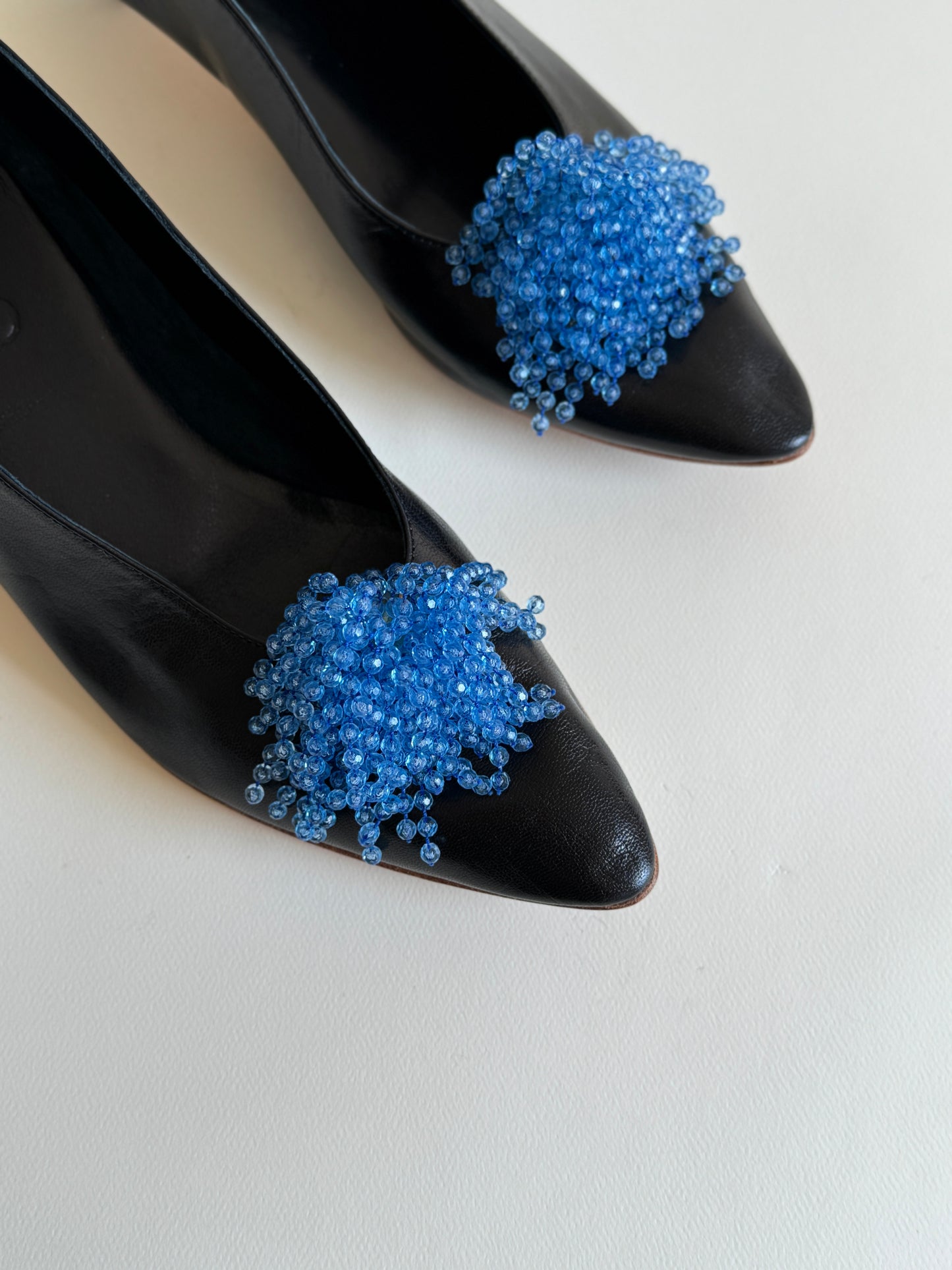 Vintage Beaded Shoe Clips