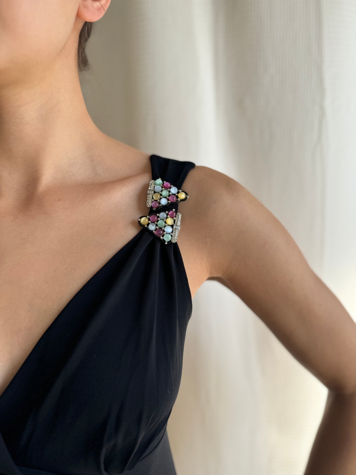 1940s Colorful Dress Clips