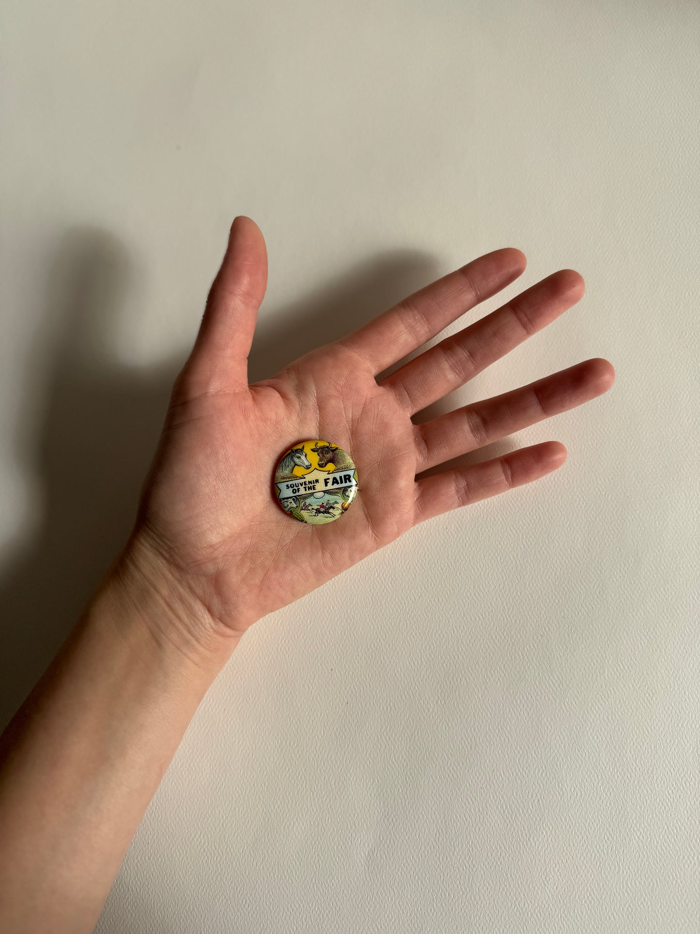 Early 20th Century County Fair Pin