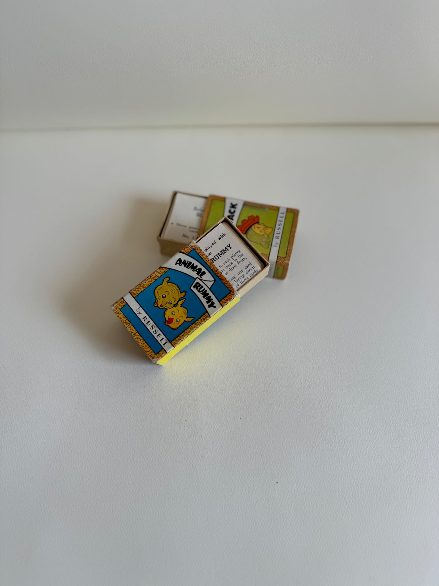 Miniature Cards Games from 1939