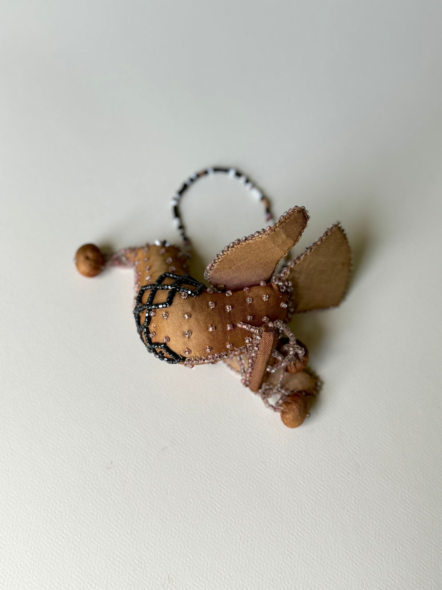 Early 1900s Iroquois Beaded Bird Whimsy