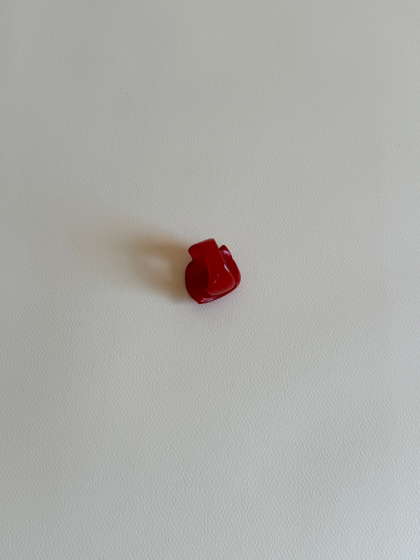 Red Leaf Bakelite Ring