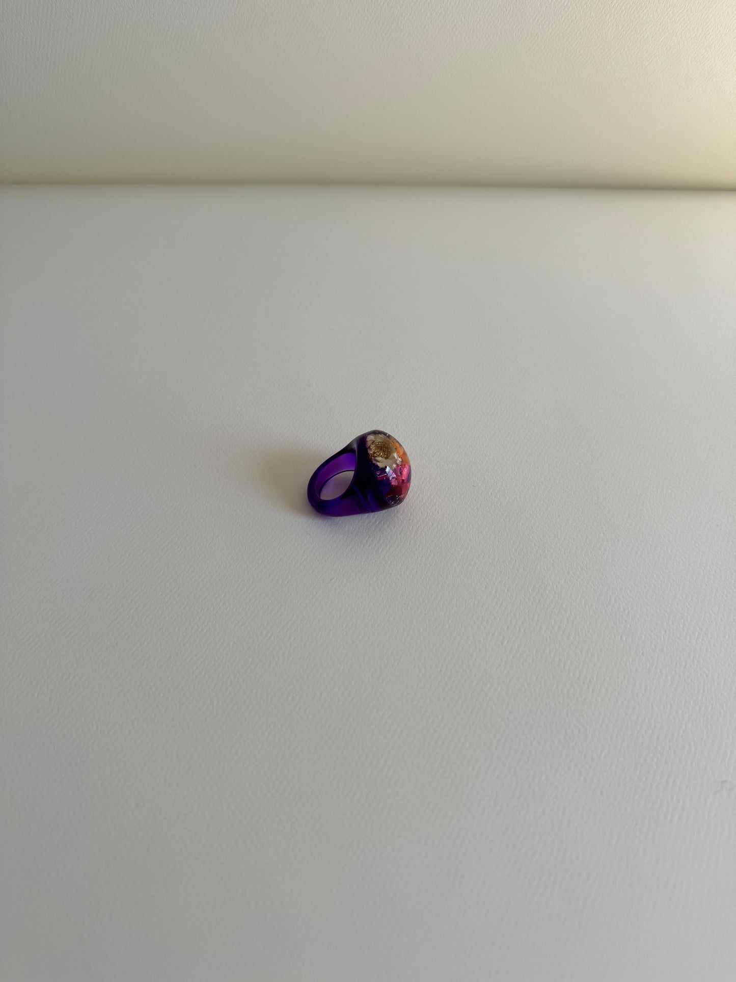 1960s Purple Bubble Ring