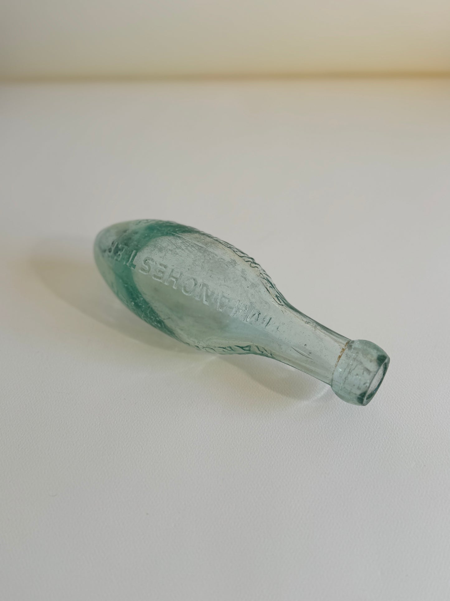Early 1900s Soda Water Torpedo Bottle