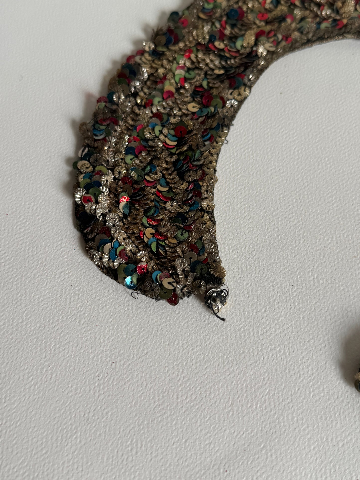 1930s Sequined Collar