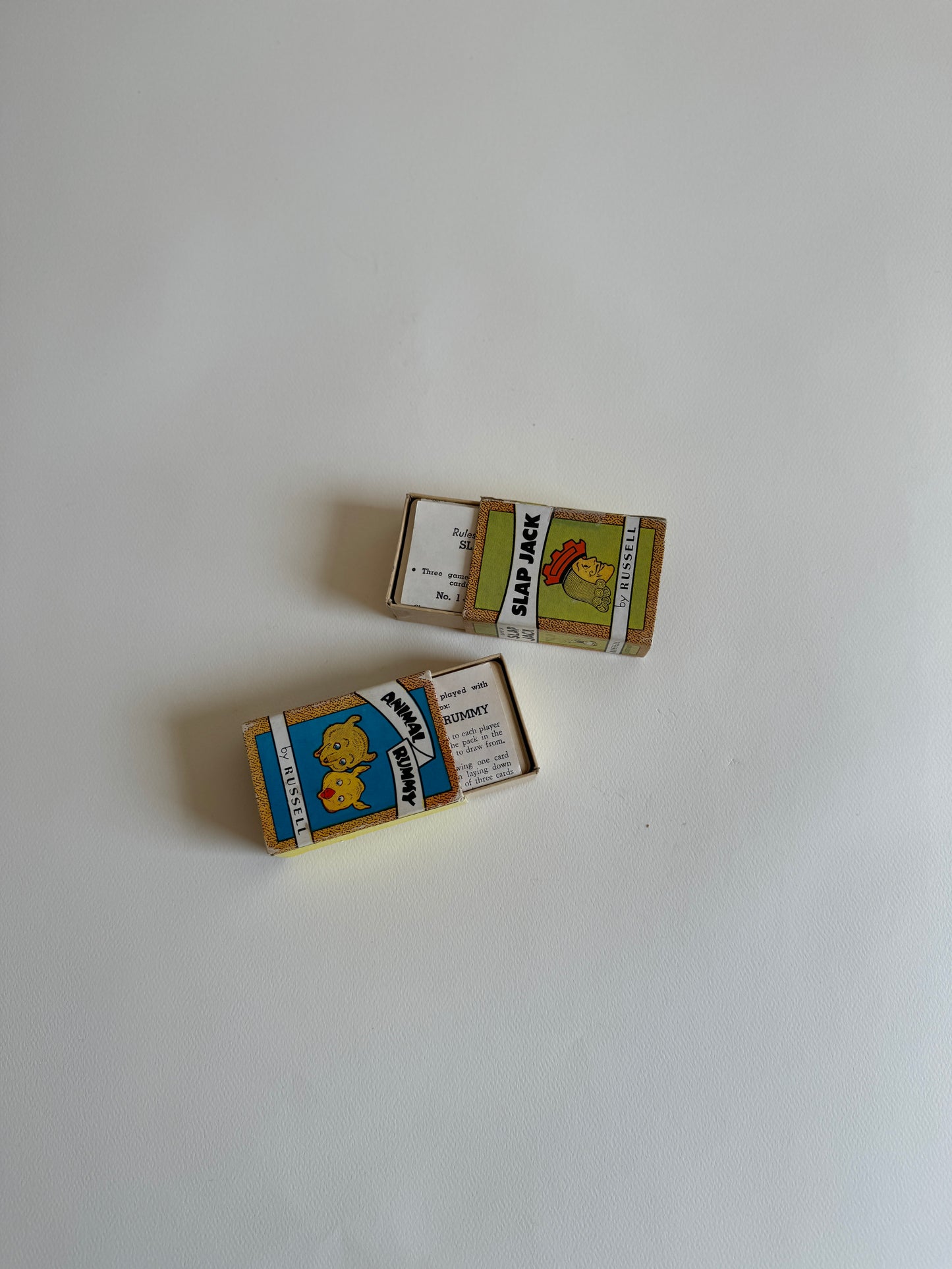 Miniature Cards Games from 1939