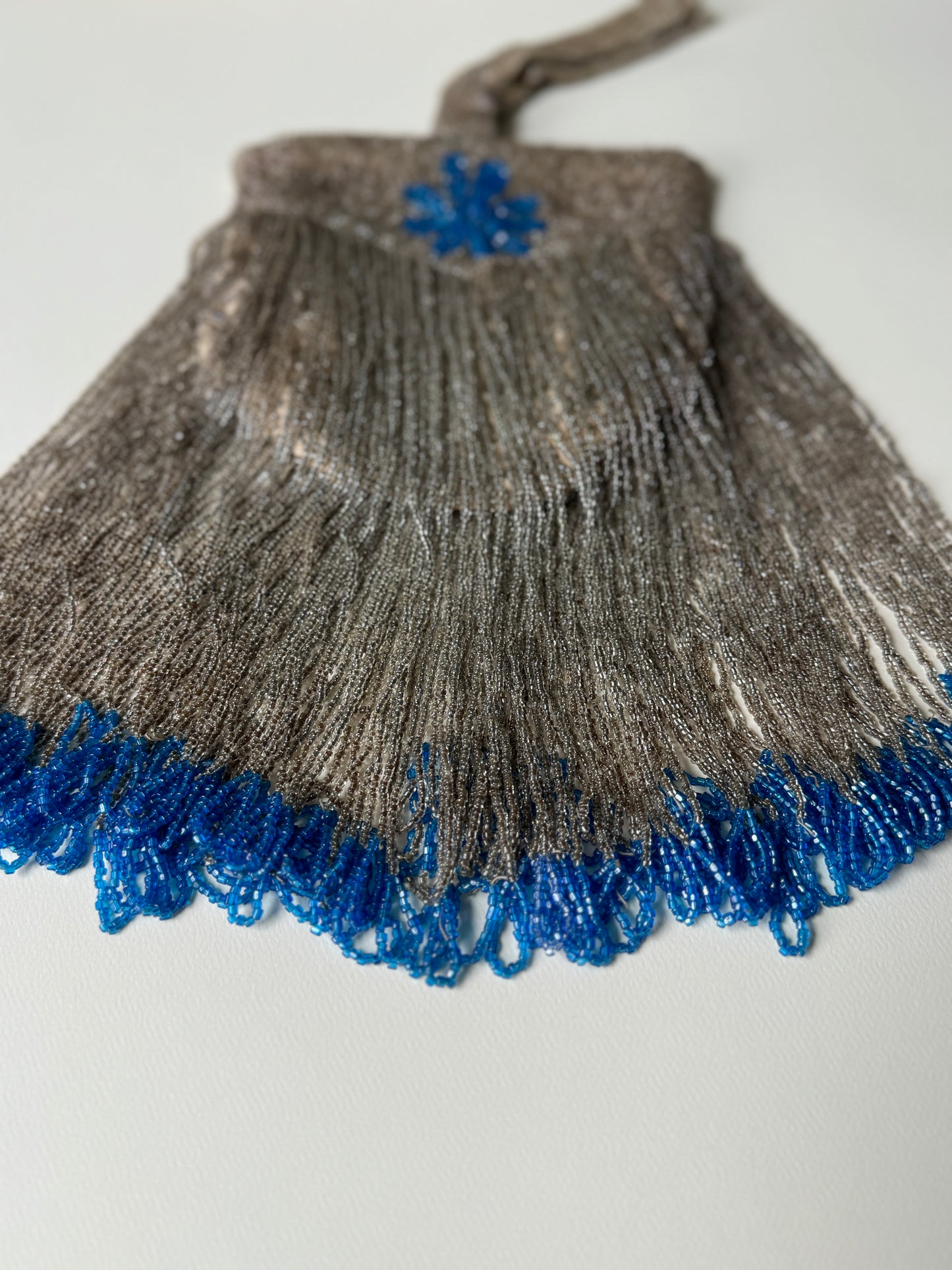 Early 1900s Beaded Fringe Wristlet