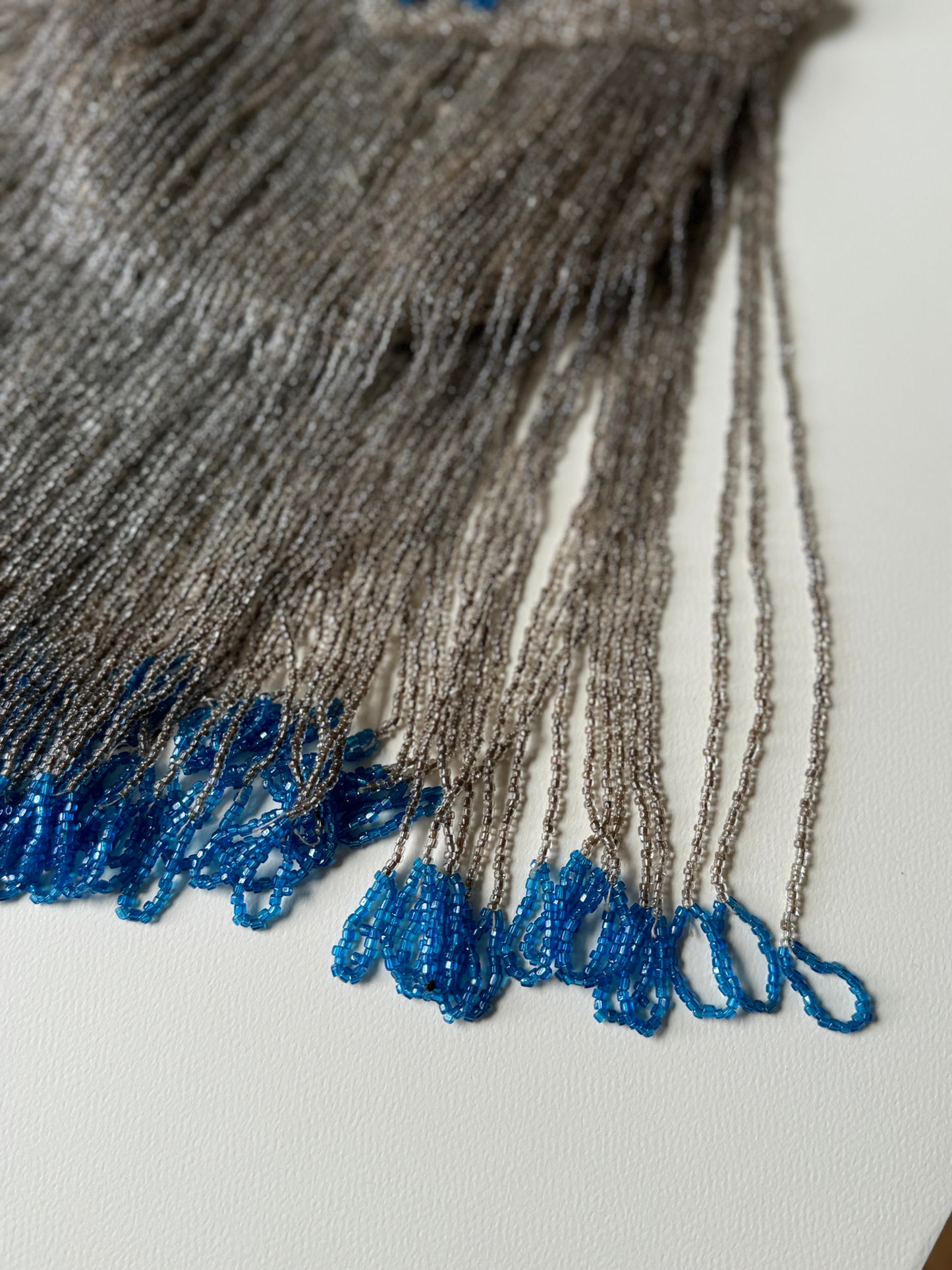 Early 1900s Beaded Fringe Wristlet