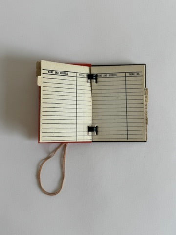 1920's Flapper Address Book