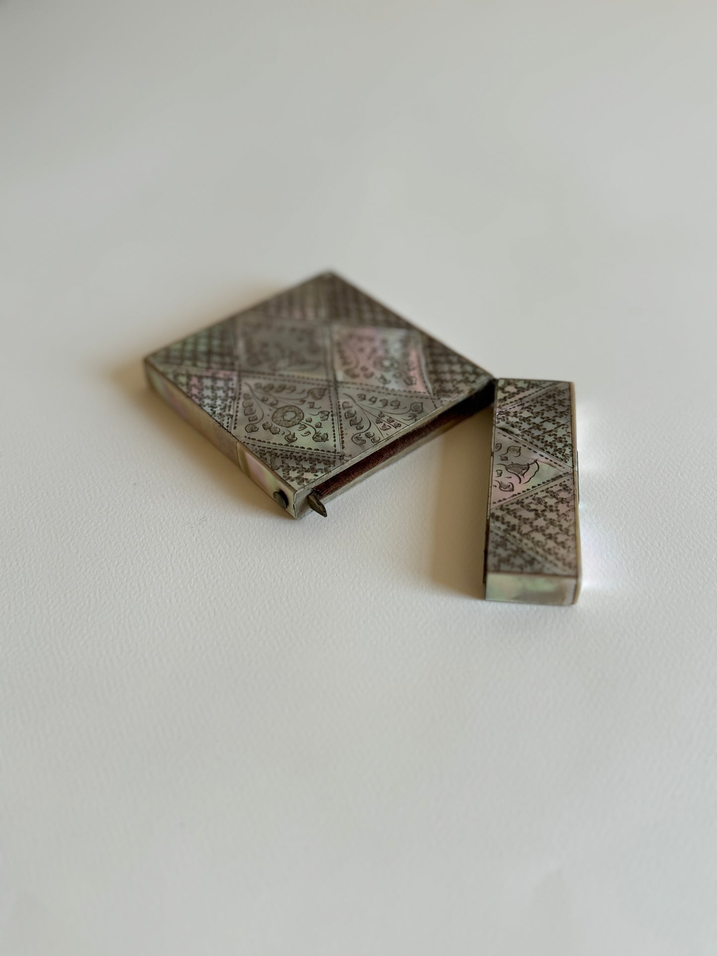 Late 19th Century Mother of Pearl Card Holder