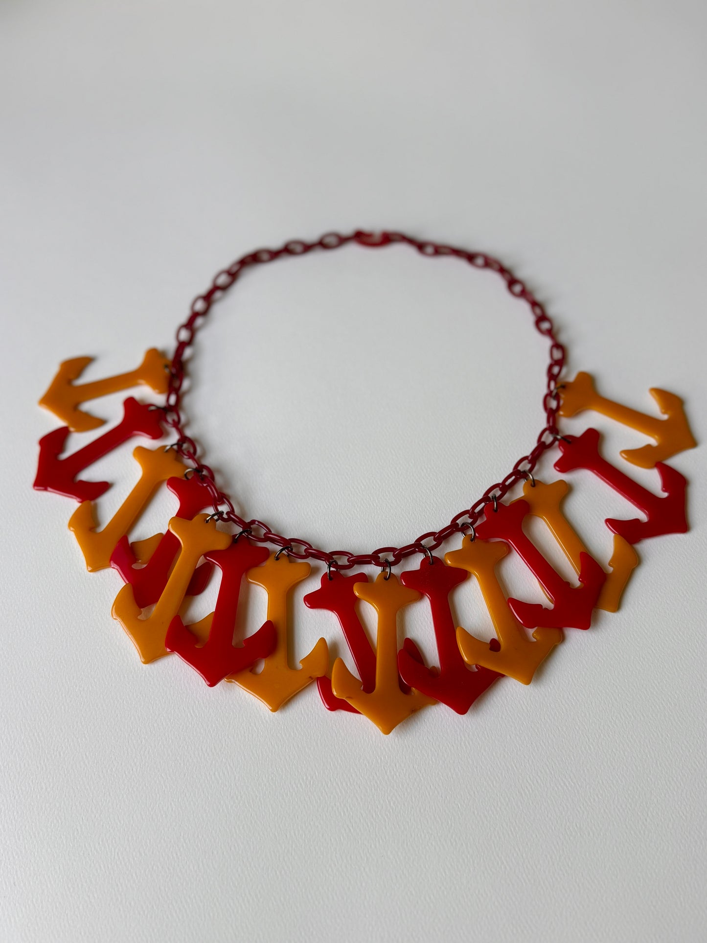 1940s/50s Bakelite Anchor Necklace