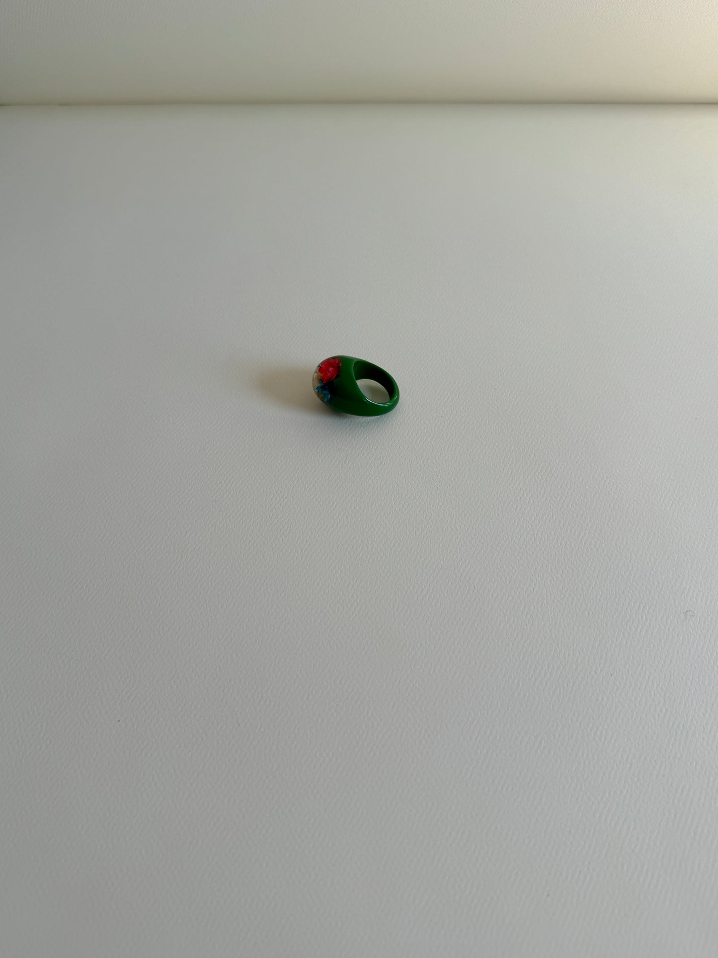 1960s Green Bubble Ring