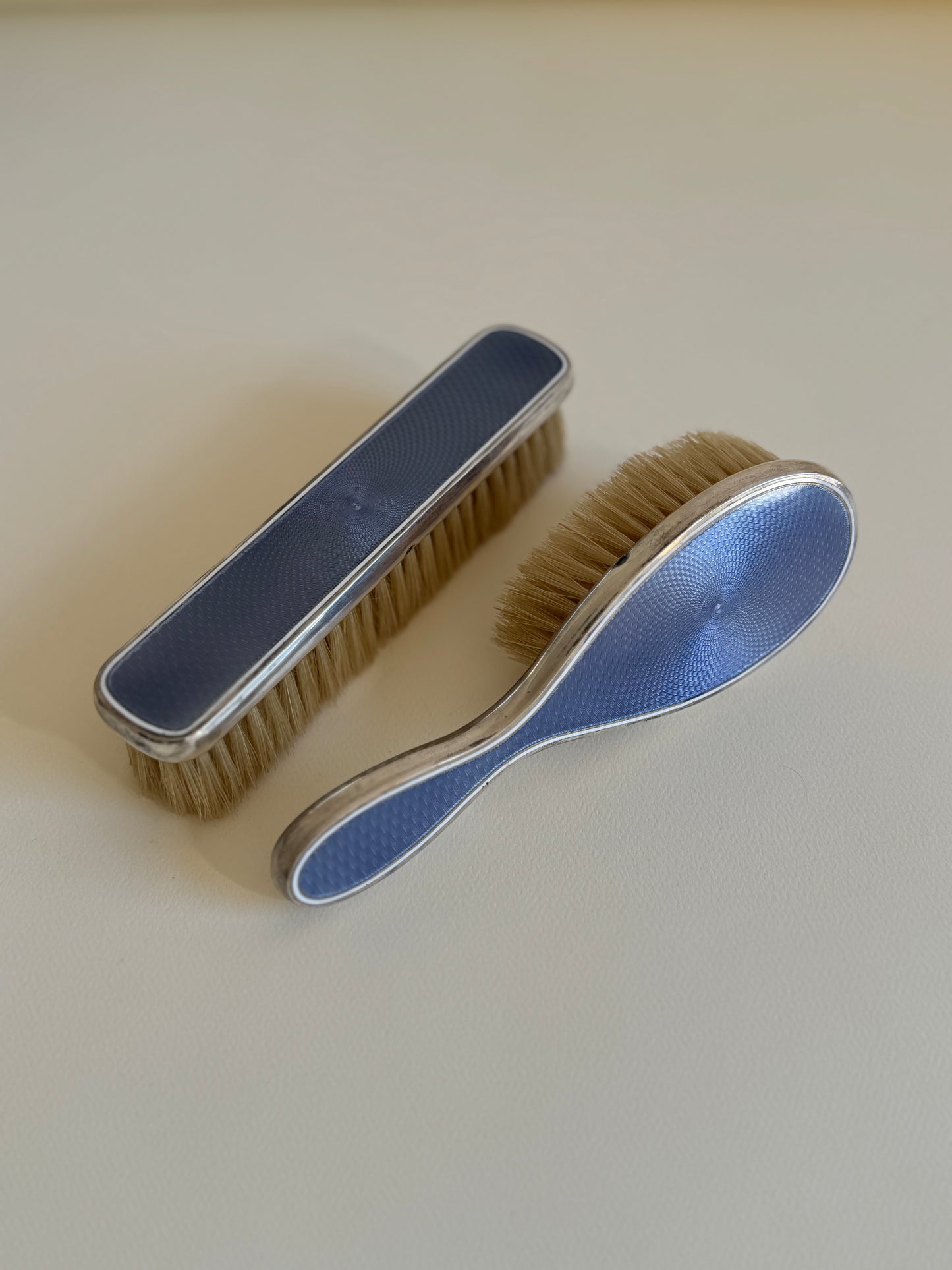 Early 1900s Tiffany & Co. Blue Brushes