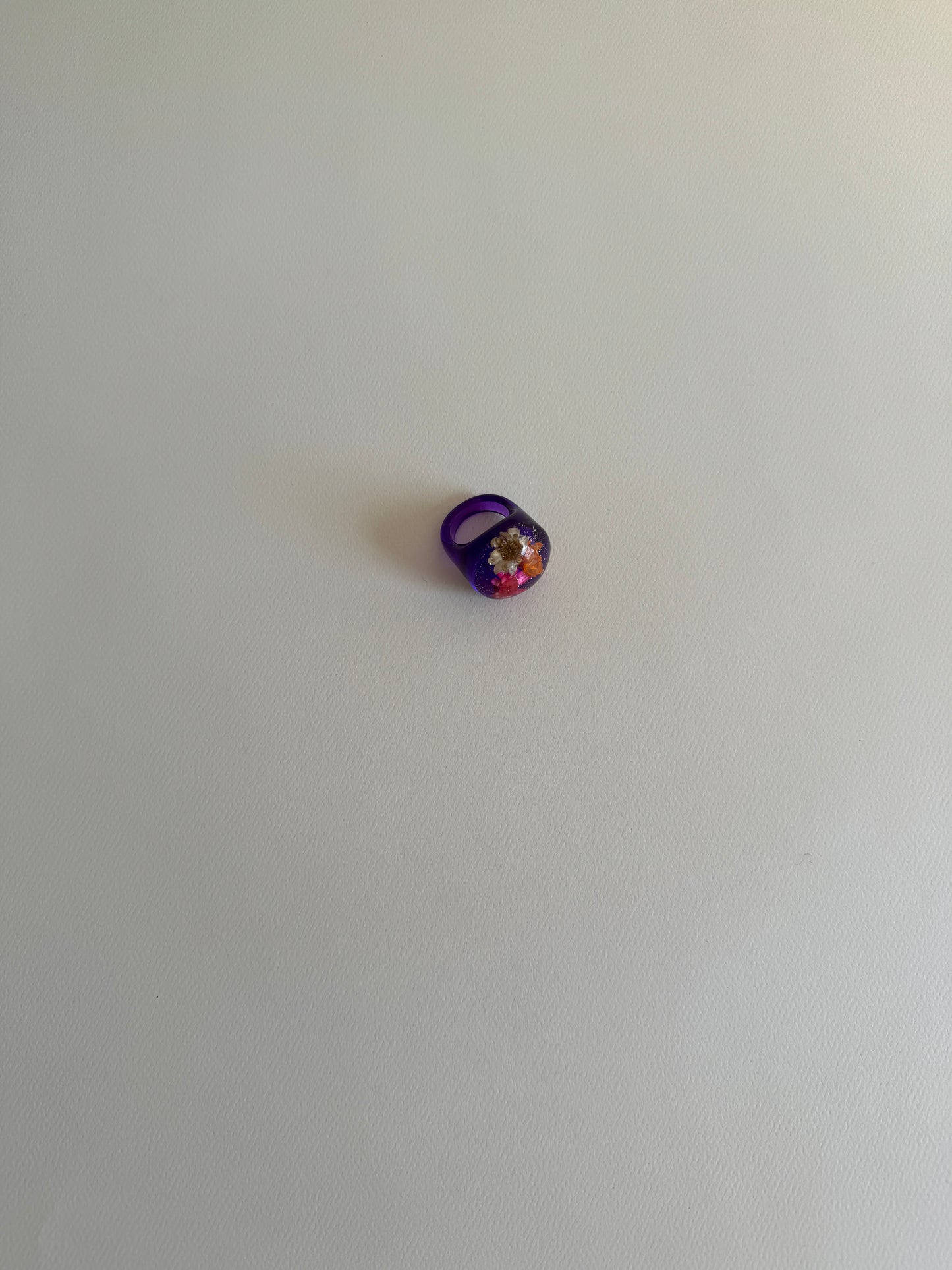 1960s Purple Bubble Ring