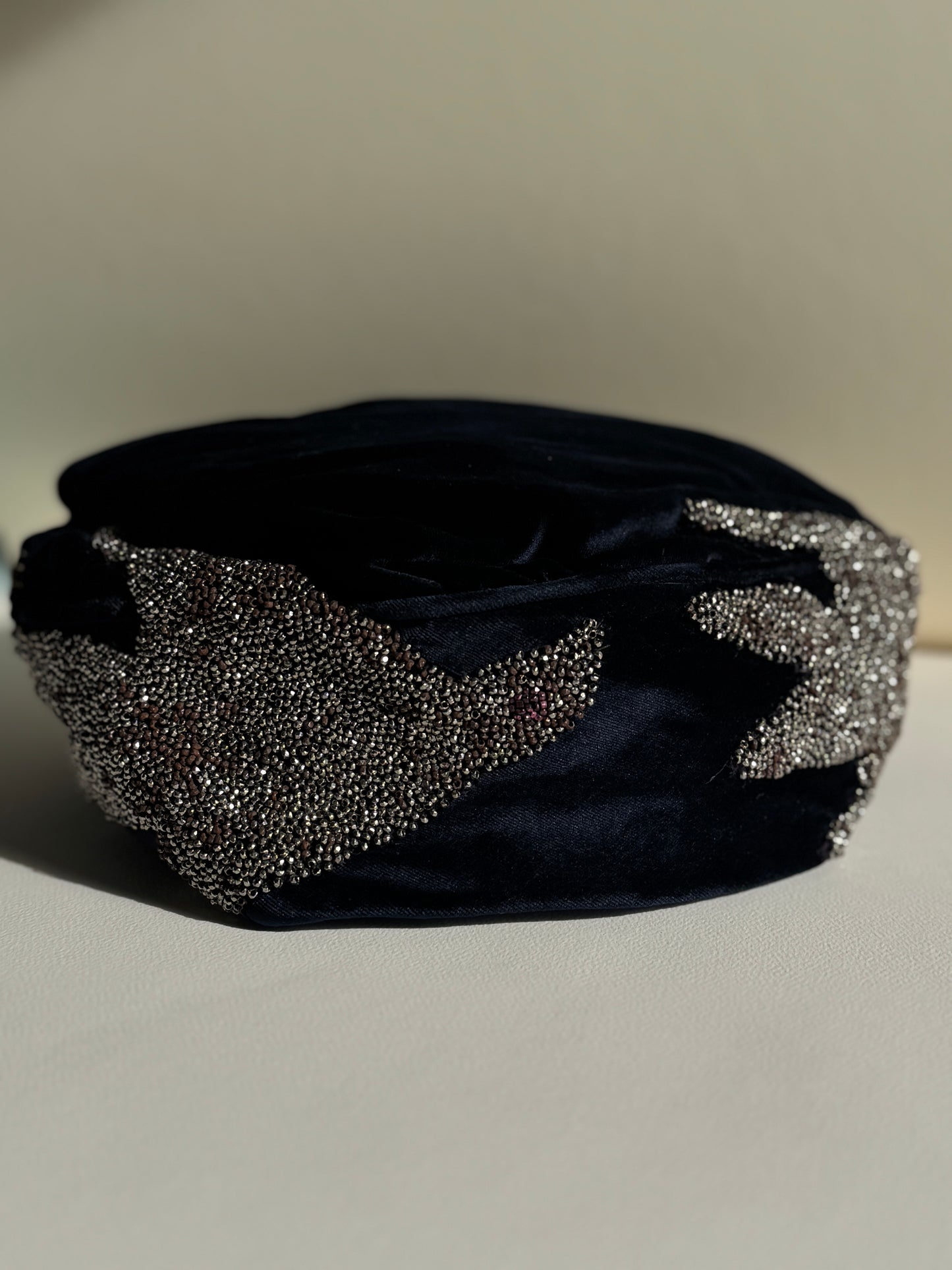 Early 20th Century Velvet Beaded Cap