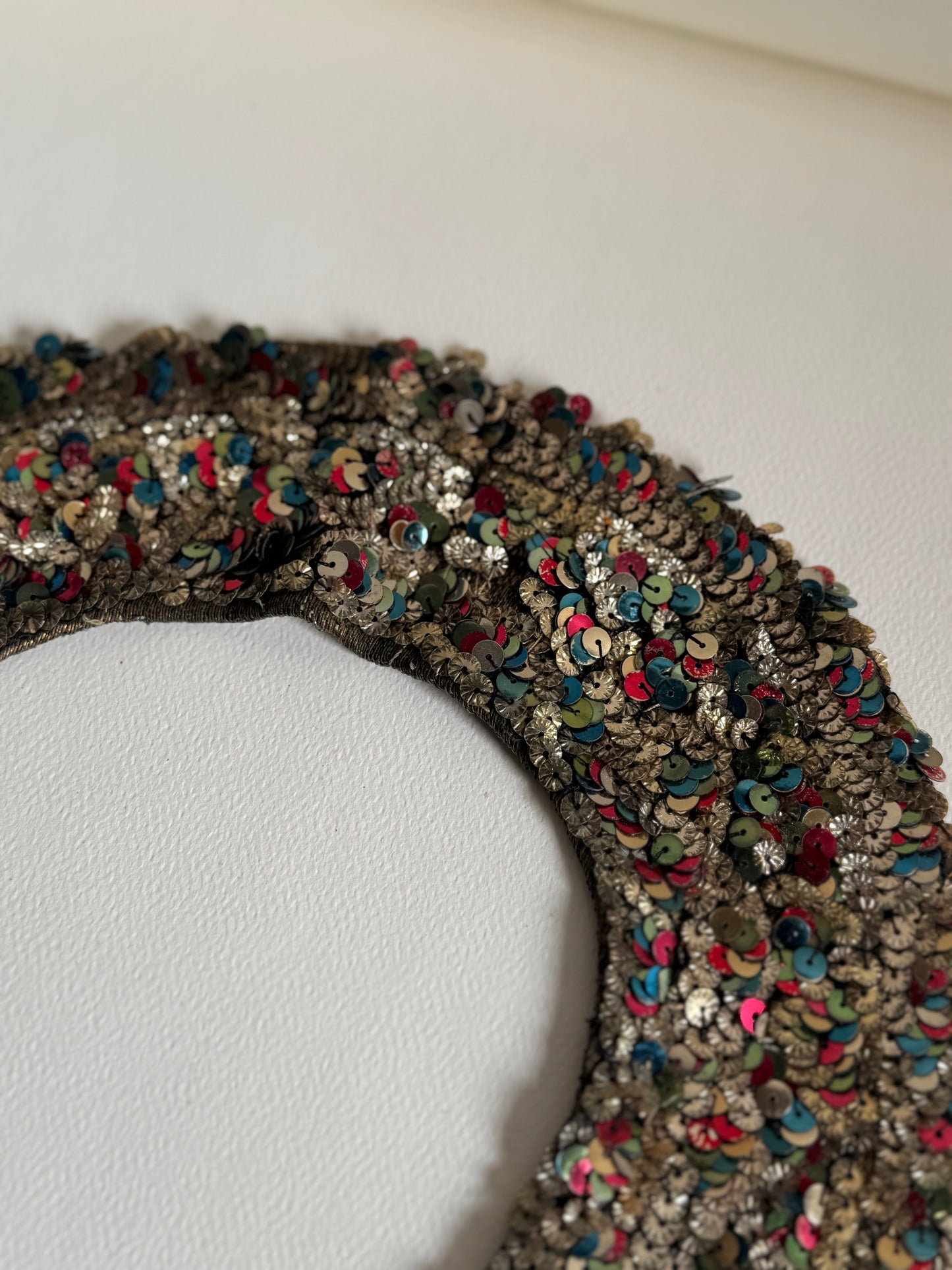 1930s Sequined Collar