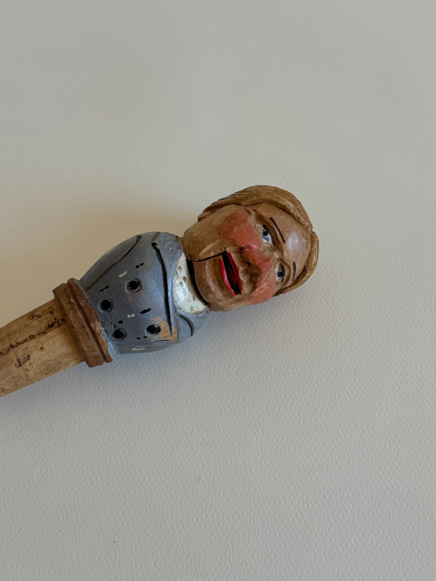 Mid 20th c. Carved Bottle Stop