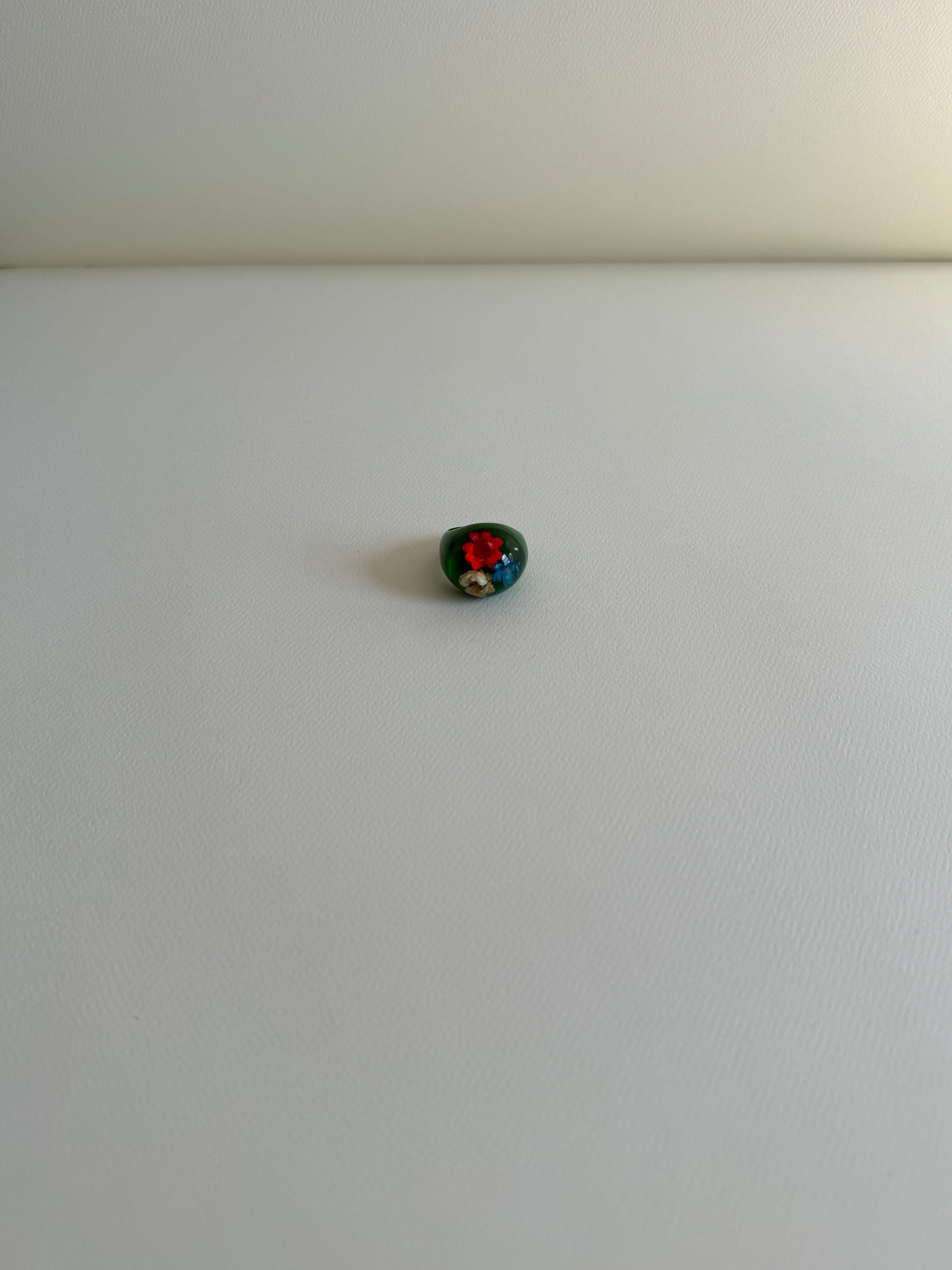 1960s Green Bubble Ring