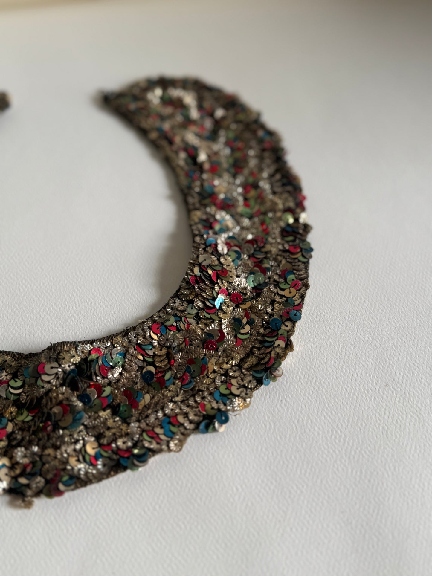 1930s Sequined Collar
