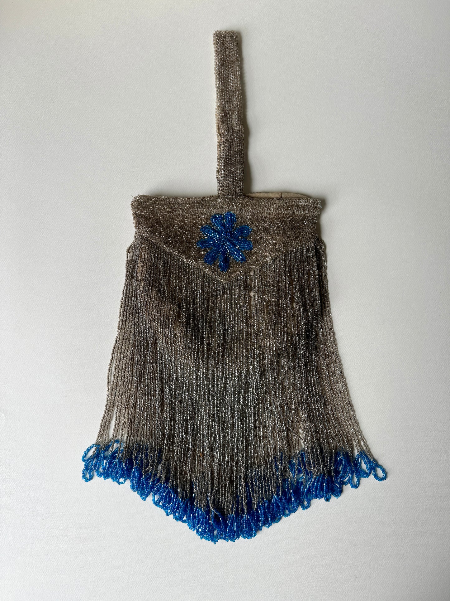 Early 1900s Beaded Fringe Wristlet