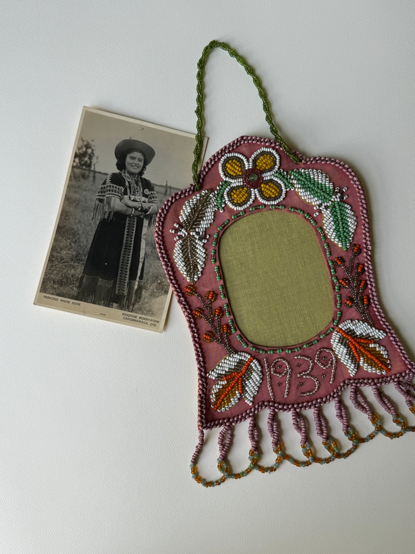 1939 Iroquois Beaded Frame