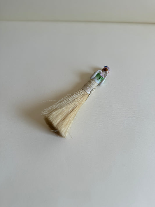 1930s Flapper Half Doll Crumb Brush