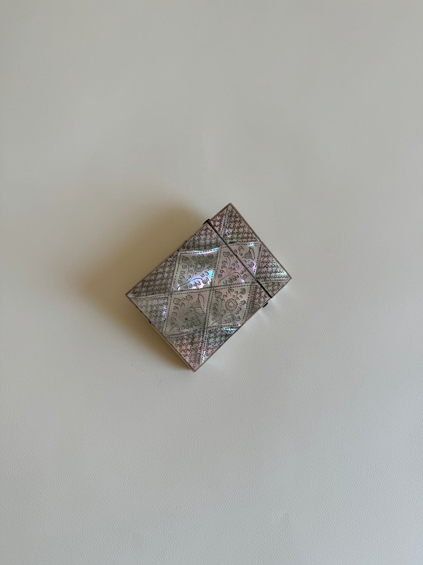 Late 19th Century Mother of Pearl Card Holder