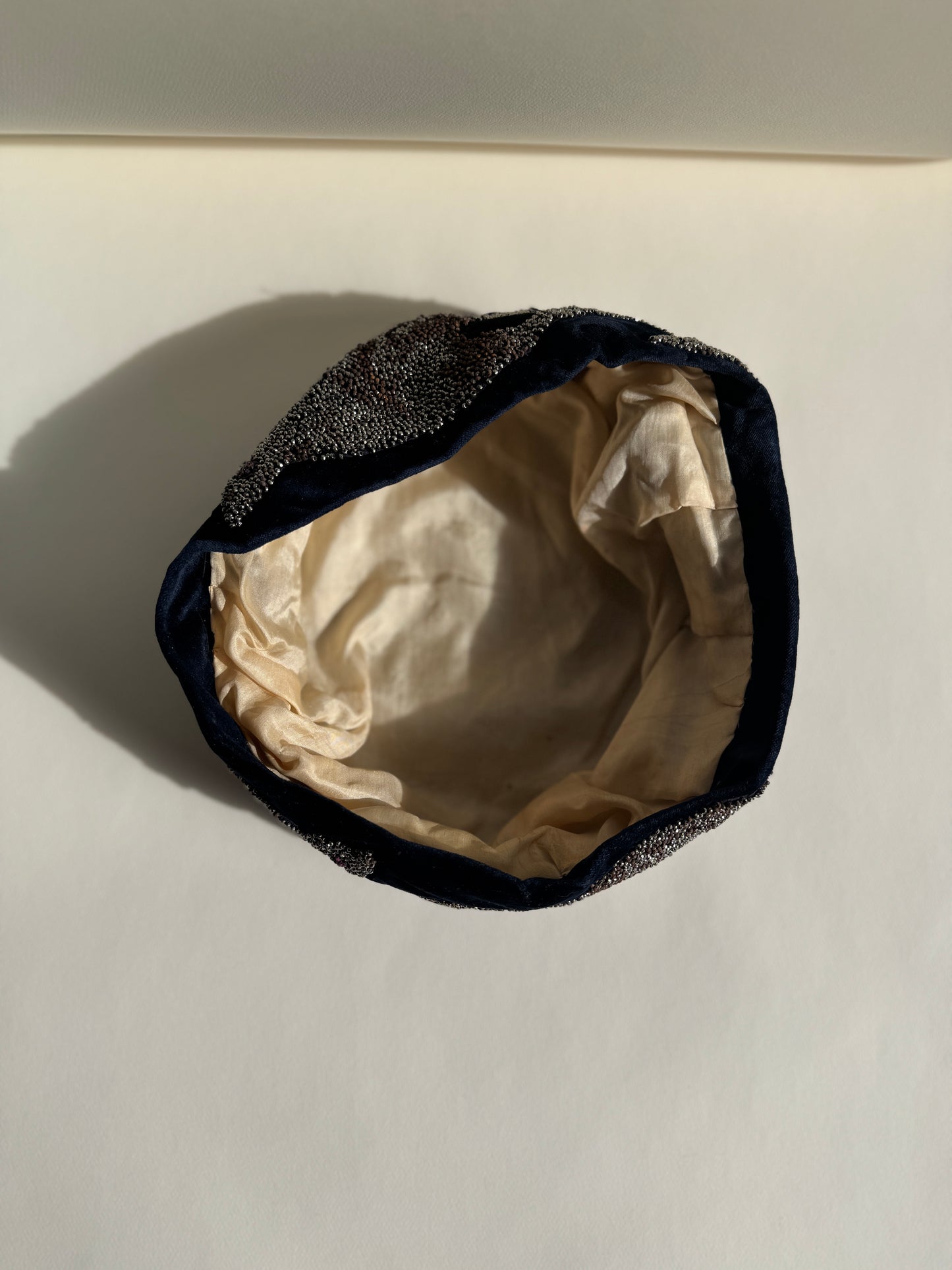 Early 20th Century Velvet Beaded Cap