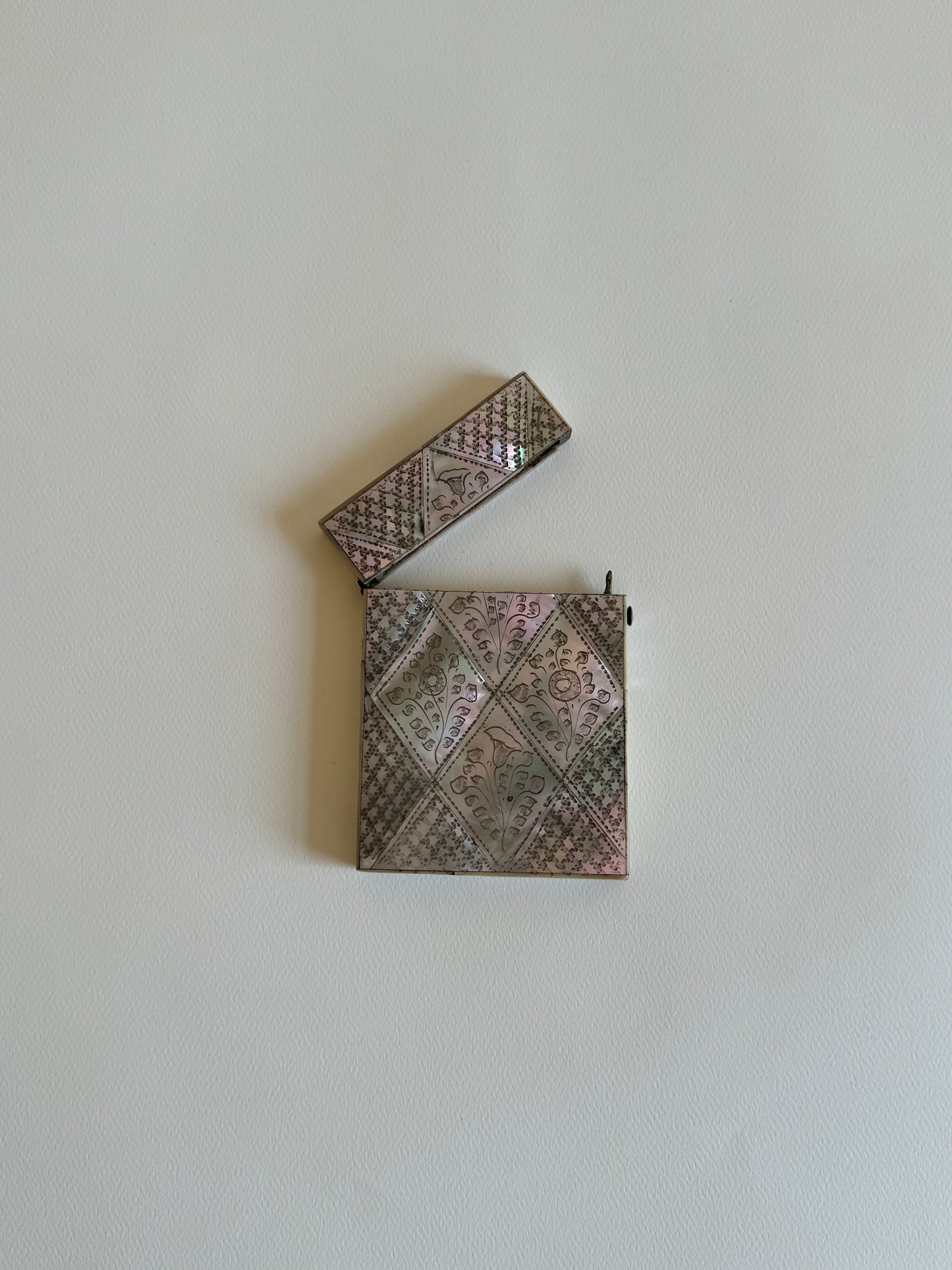 Late 19th Century Mother of Pearl Card Holder