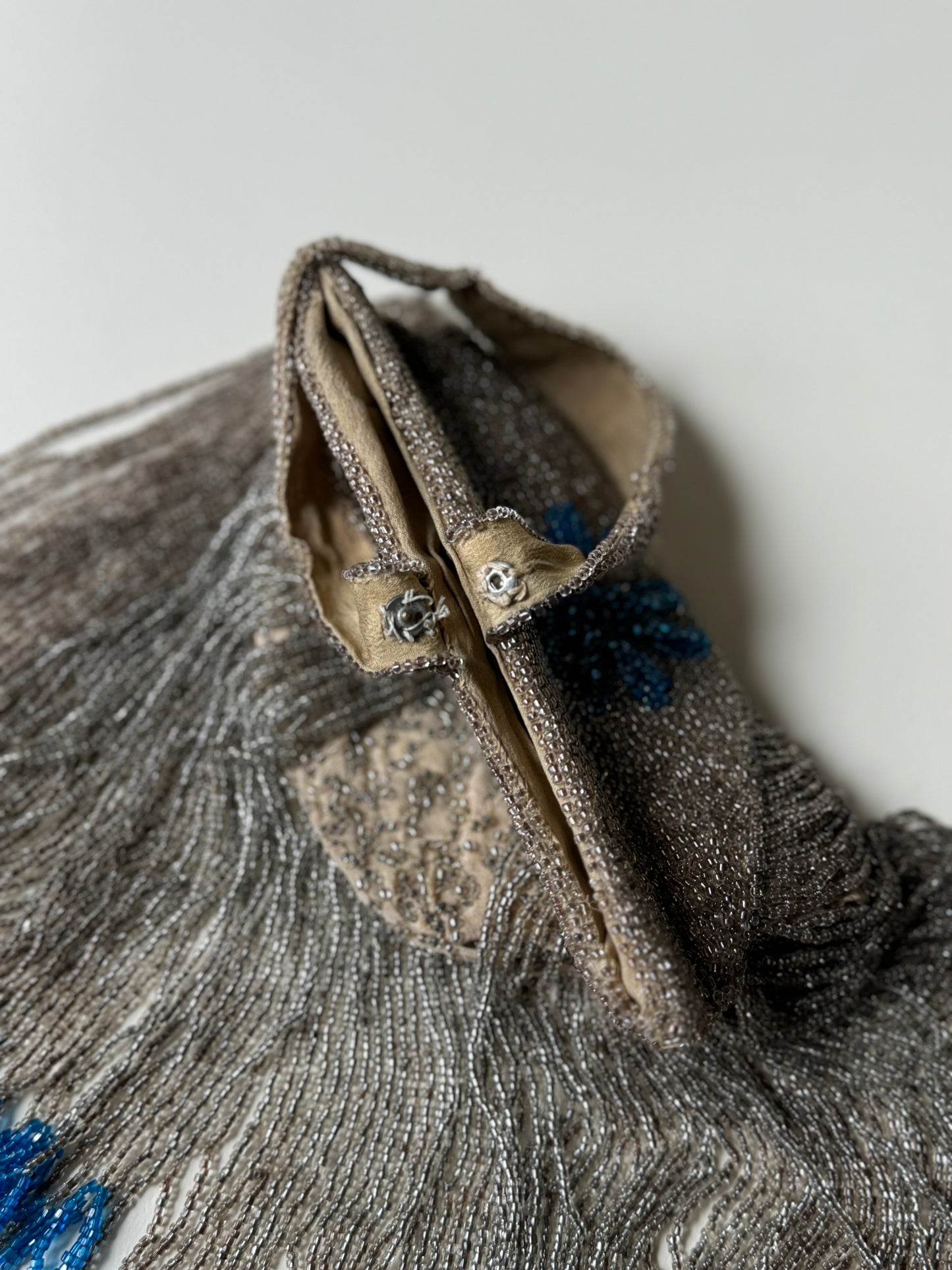 Early 1900s Beaded Fringe Wristlet