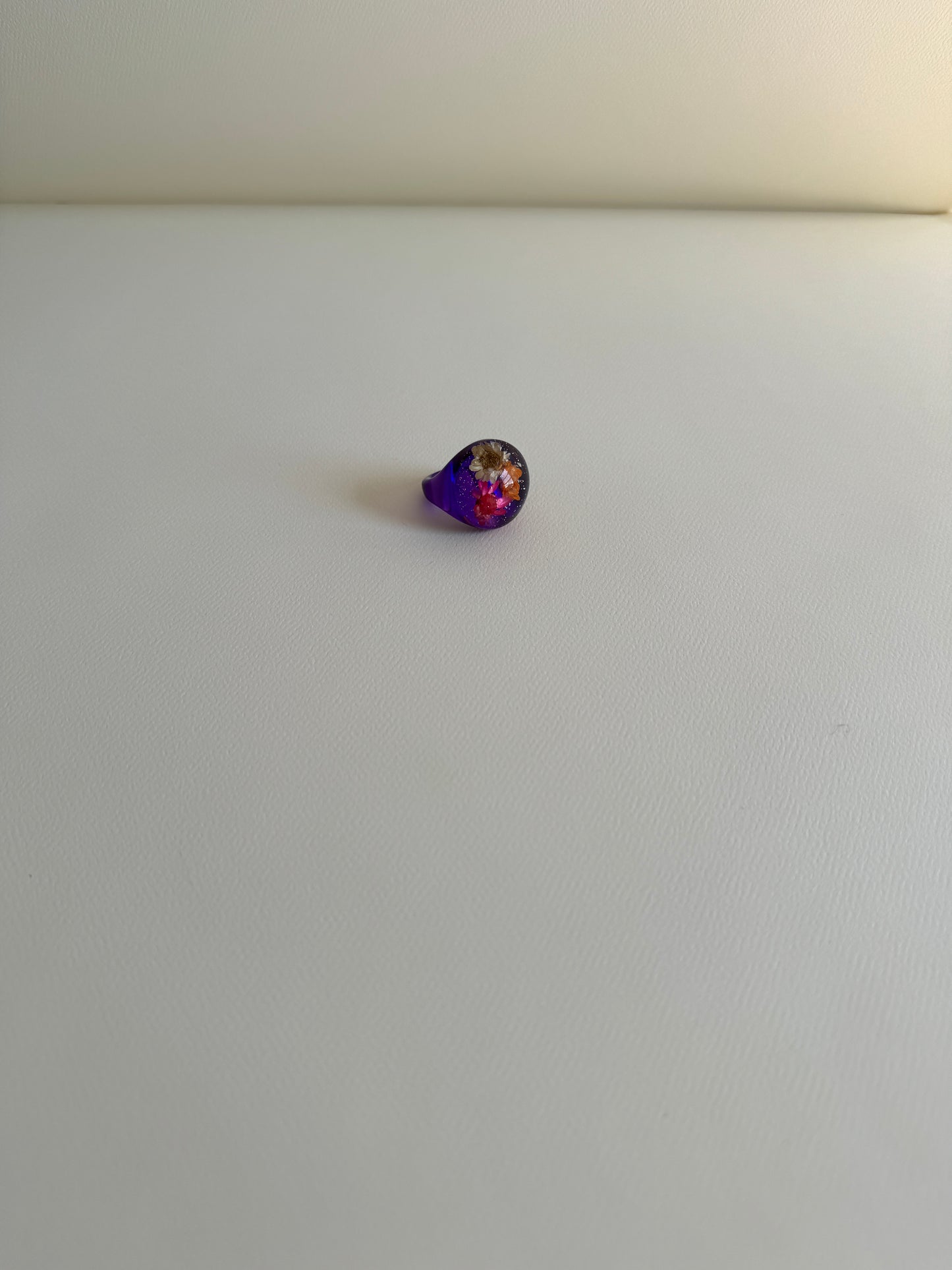 1960s Purple Bubble Ring
