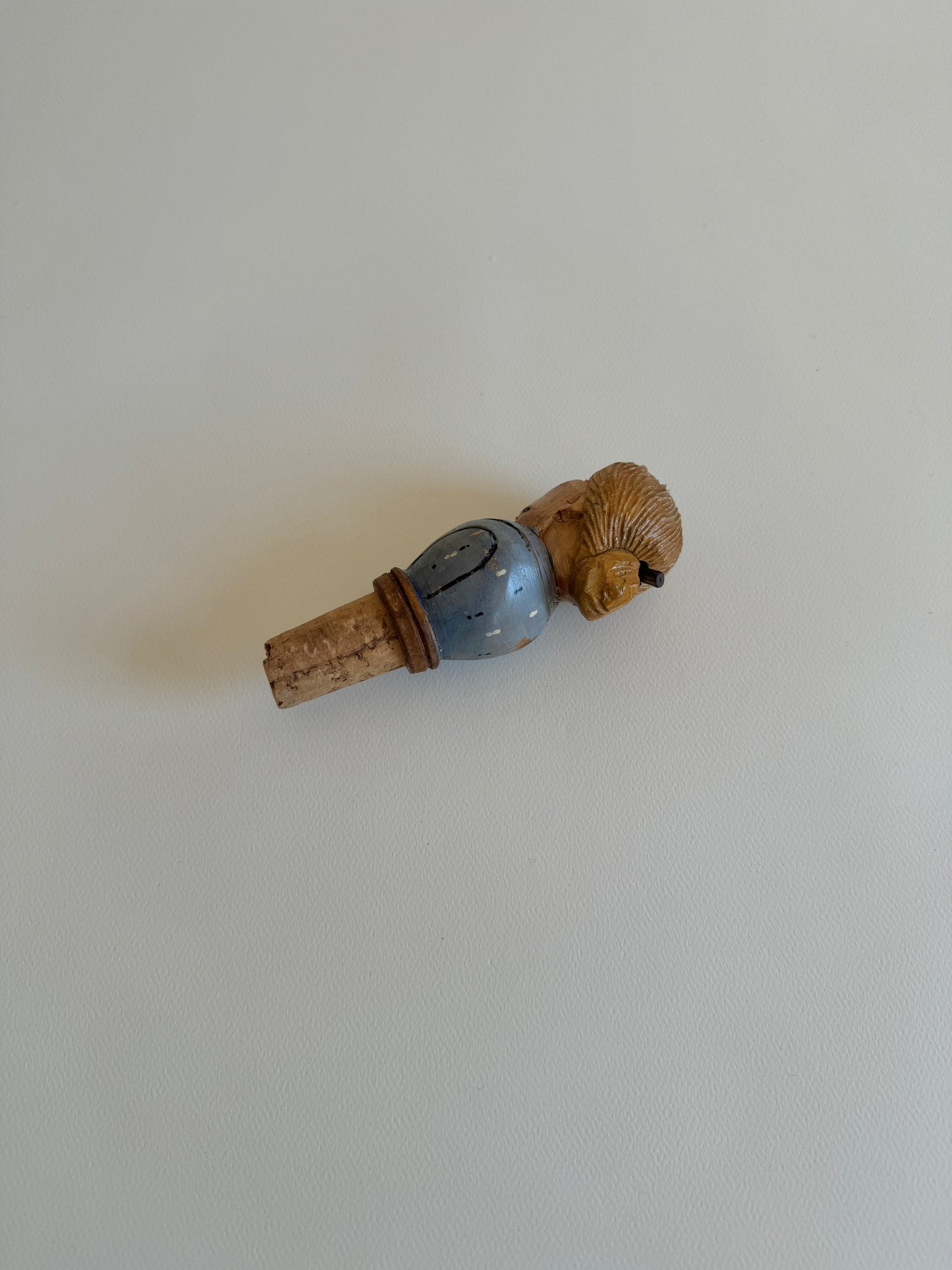 Mid 20th c. Carved Bottle Stop