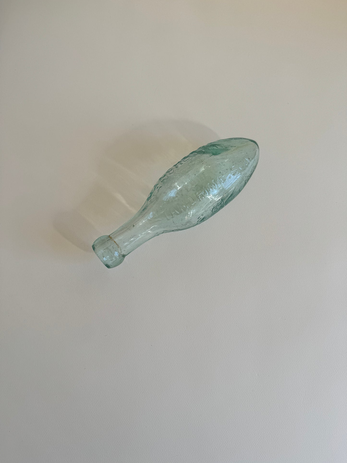 Early 1900s Soda Water Torpedo Bottle