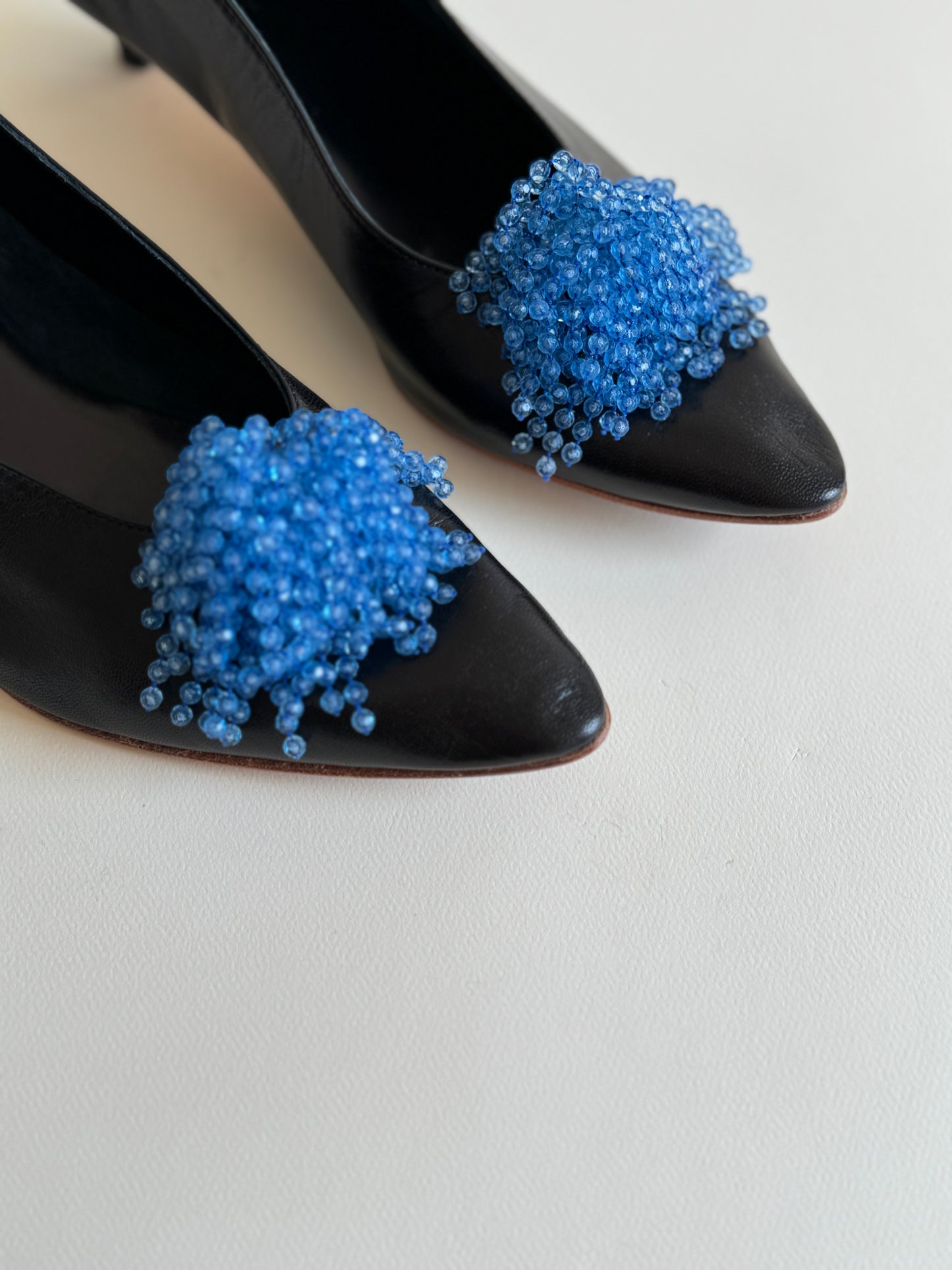 Vintage Beaded Shoe Clips