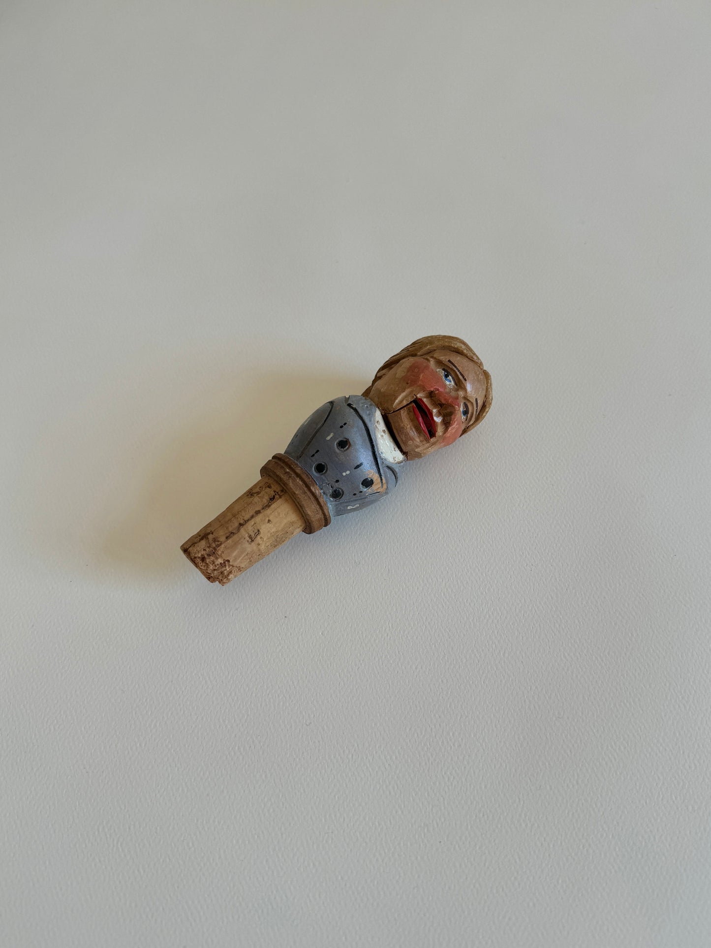 Mid 20th c. Carved Bottle Stop
