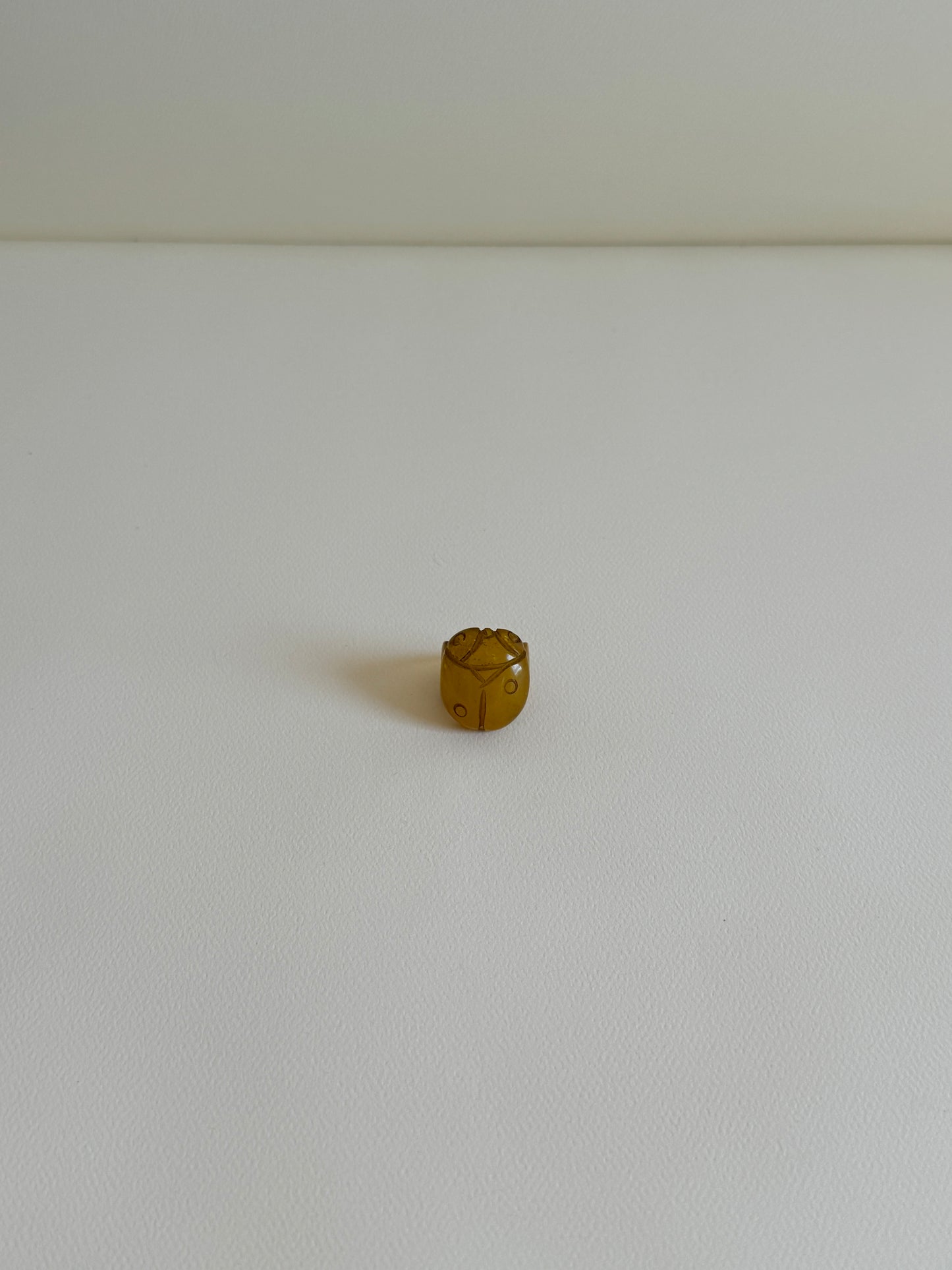 Ladybug Bakelite Ring