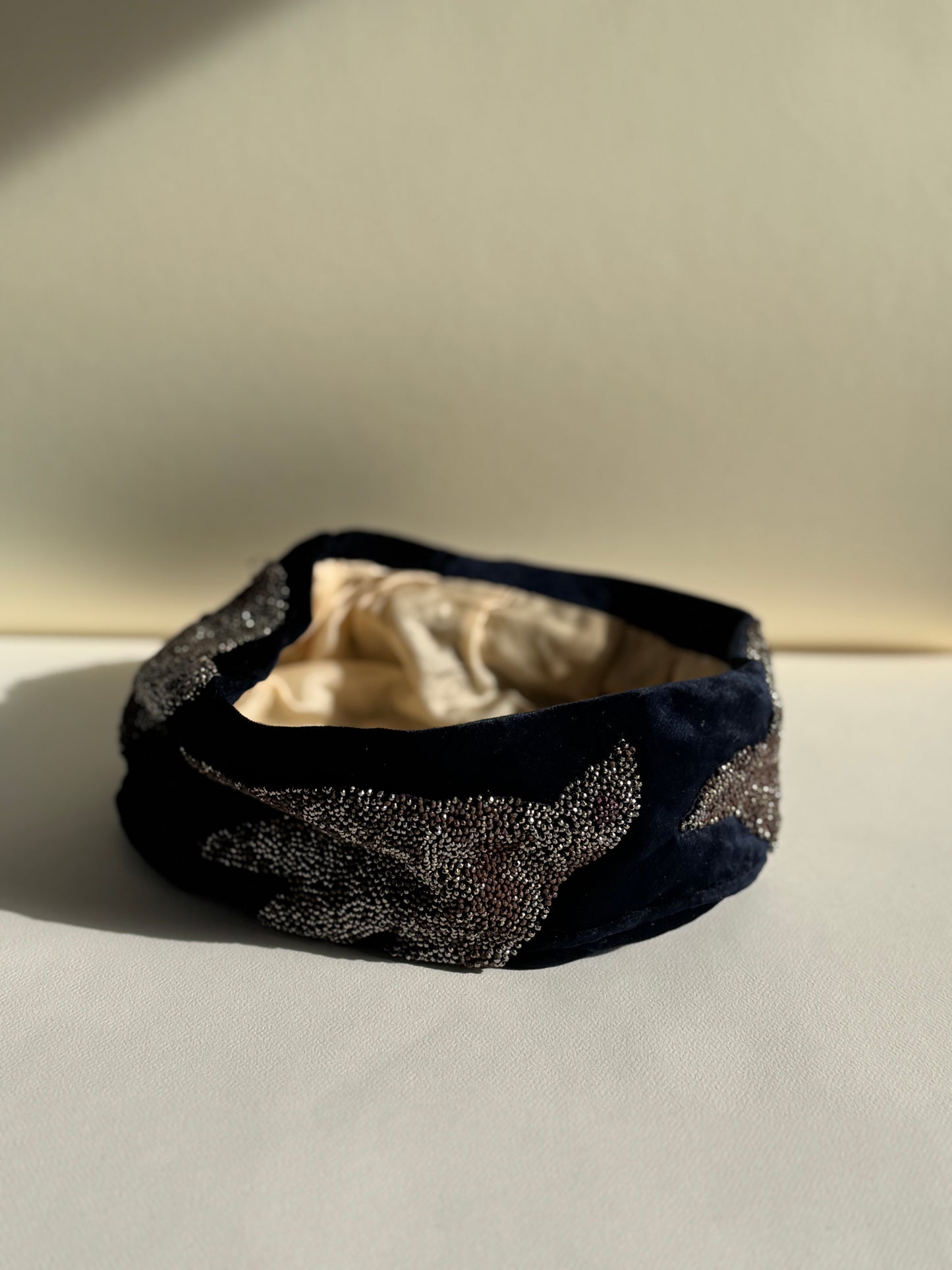 Early 20th Century Velvet Beaded Cap